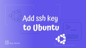 add ssh key to ubuntu