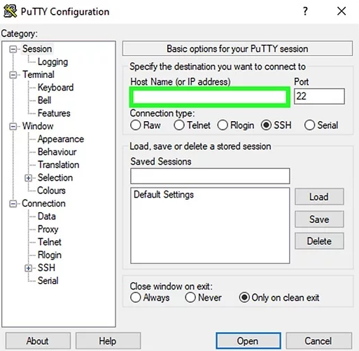 how to use putty