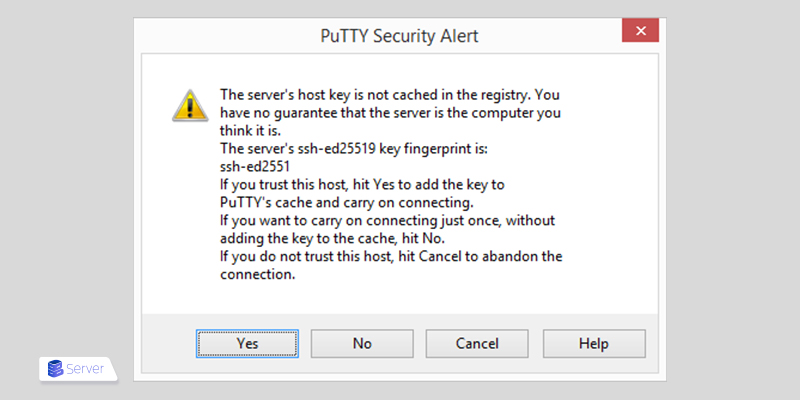 security warning