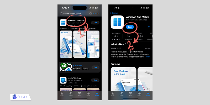 Download and Install Windows Remote Desktop from the App Store