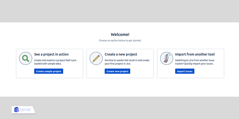 Click Create sample project
